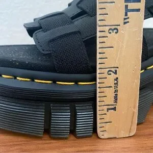 Martens Shoes Dr Martens Ricki Gladiator Black Platform